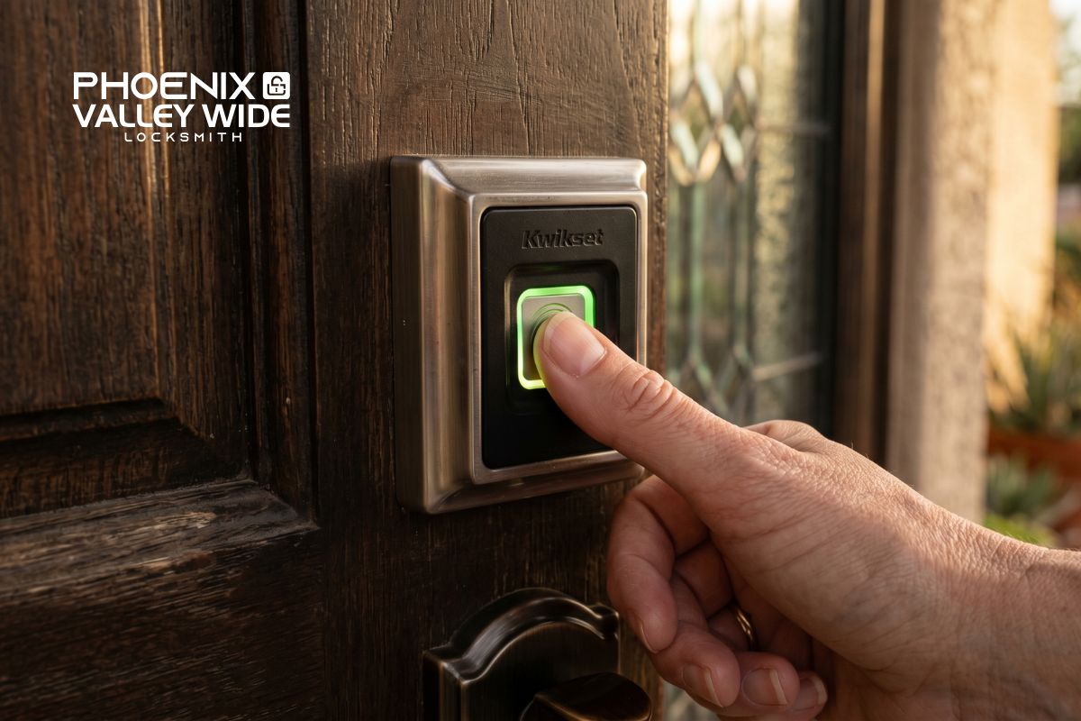 Biometric deadbolt locks